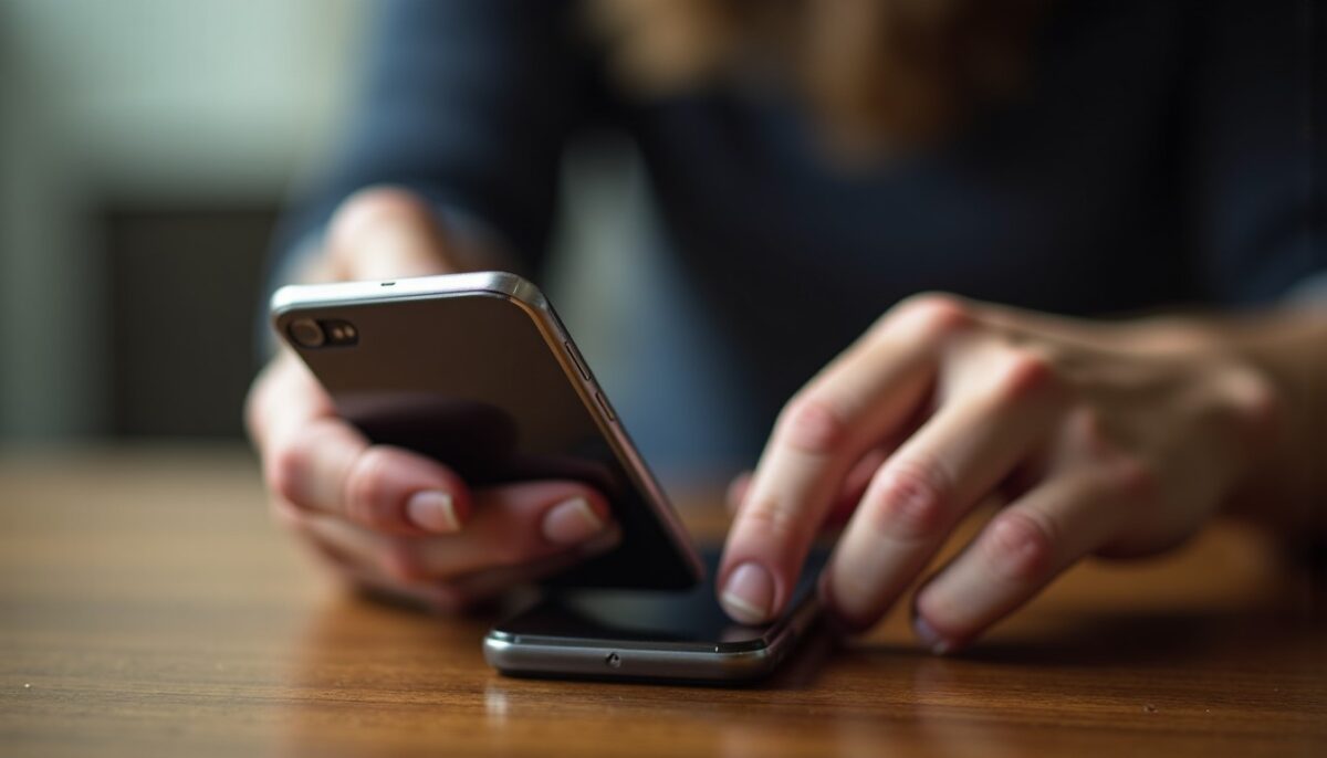 Pourquoi poser son téléphone écran face contre la table : explications et conseils