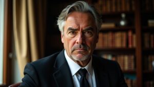 Son regard intense sans sourire : que cache-t-il vraiment ?