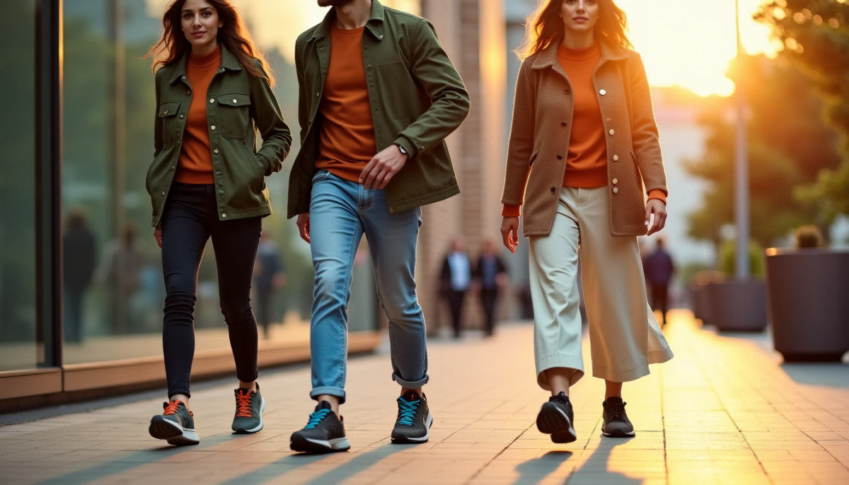 Chaussures de marche urbaine : profils et usages adaptés