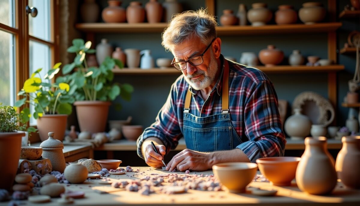 À Lyon, l’atelier d’un artisan dévoile des cadeaux uniques et faits main